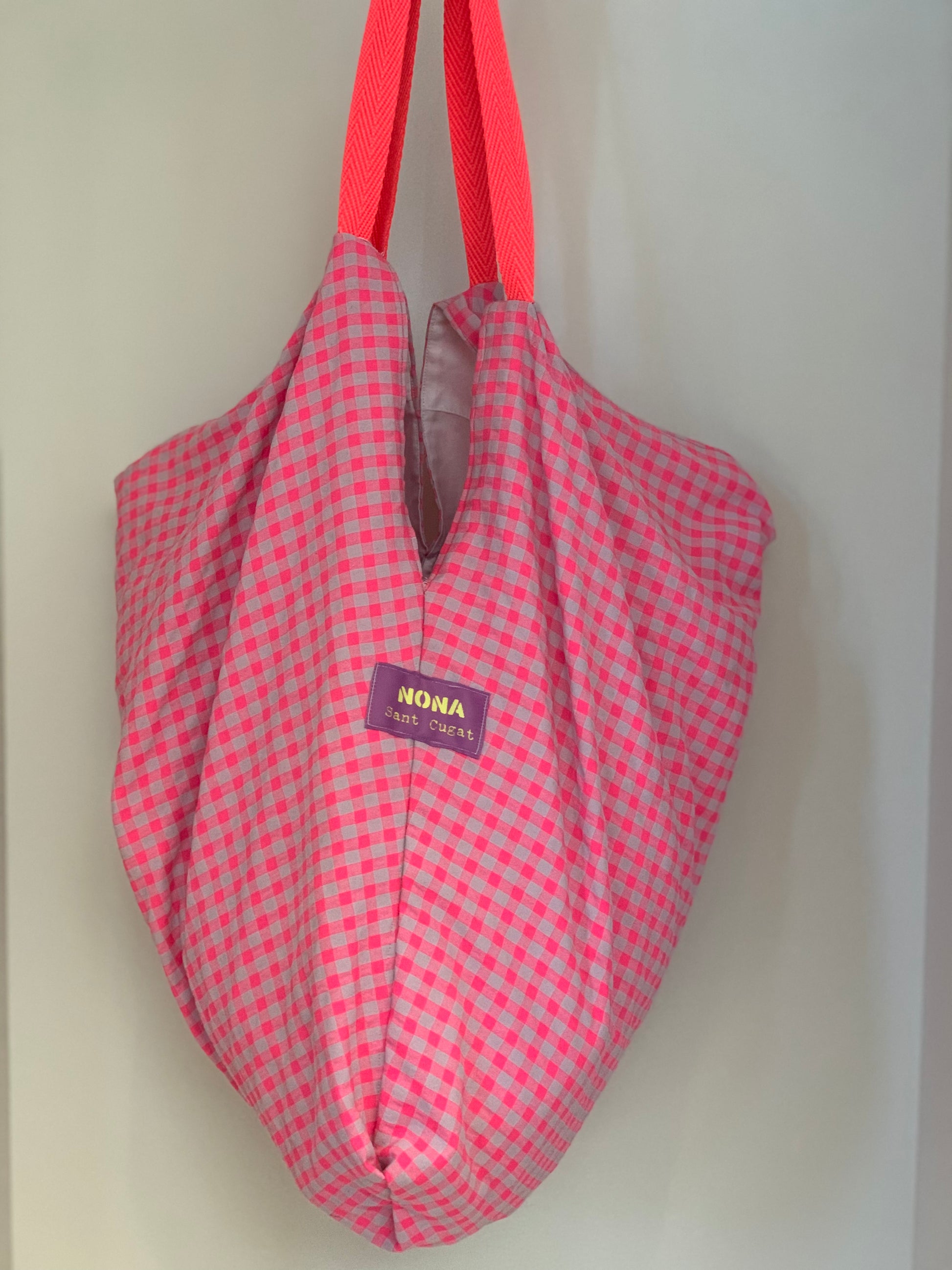 Bolso estrellita de mar rosa fluor