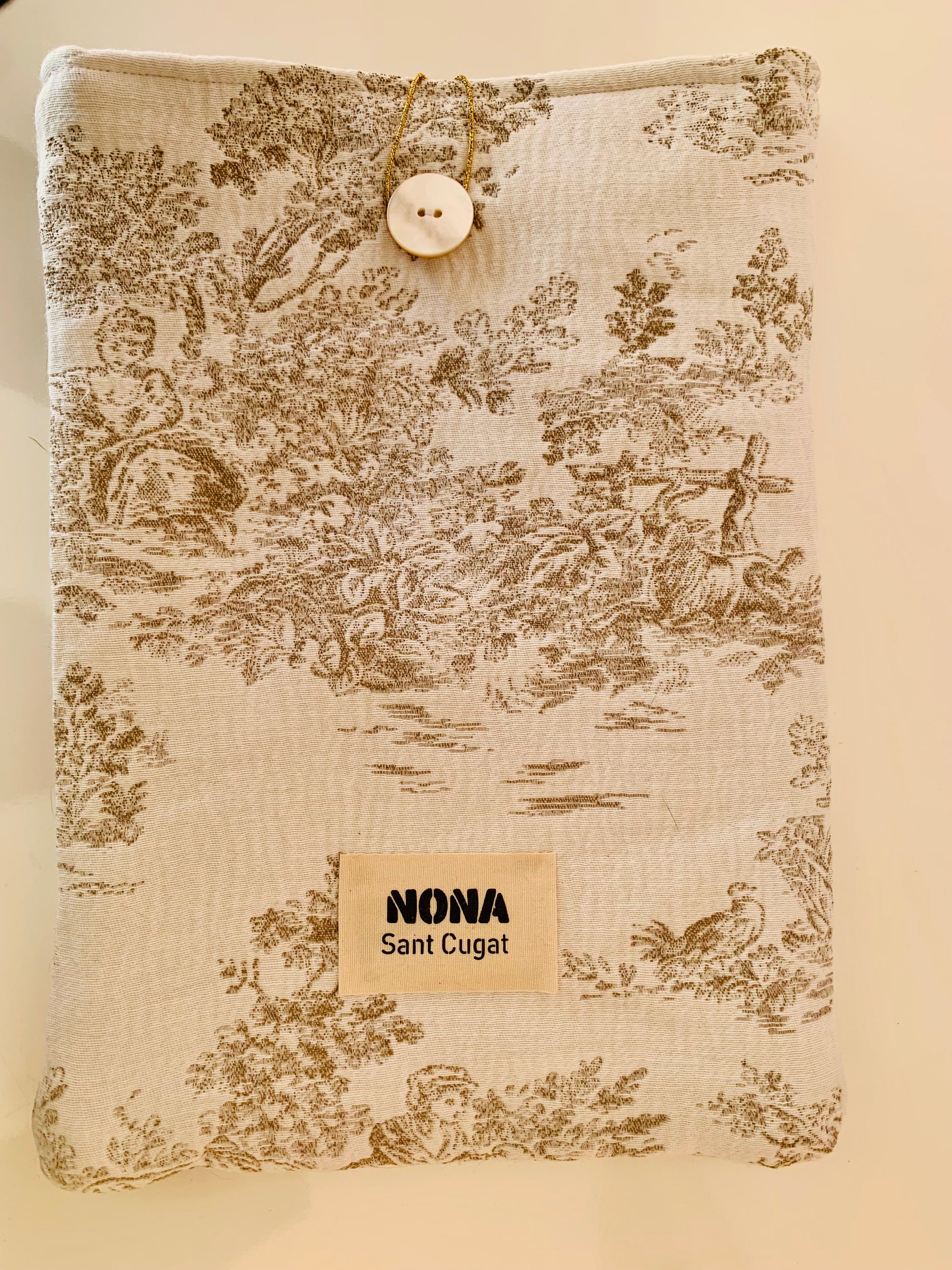 FUNDA IPAD7LIBRO BEIGE