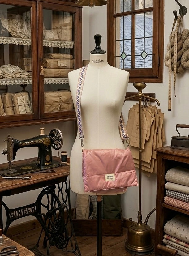BOLSO CRUZADO ROSA