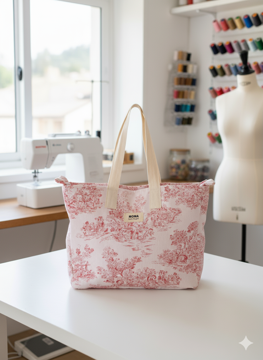 BOLSO MARIA ANTONIETA ROSA