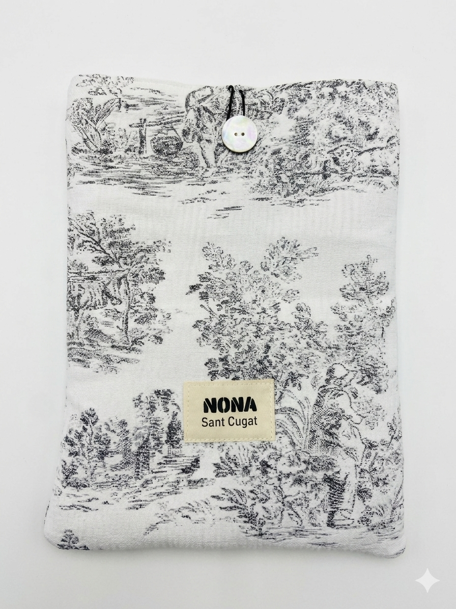 FUNDA IPAD/LIBRO NEGRA