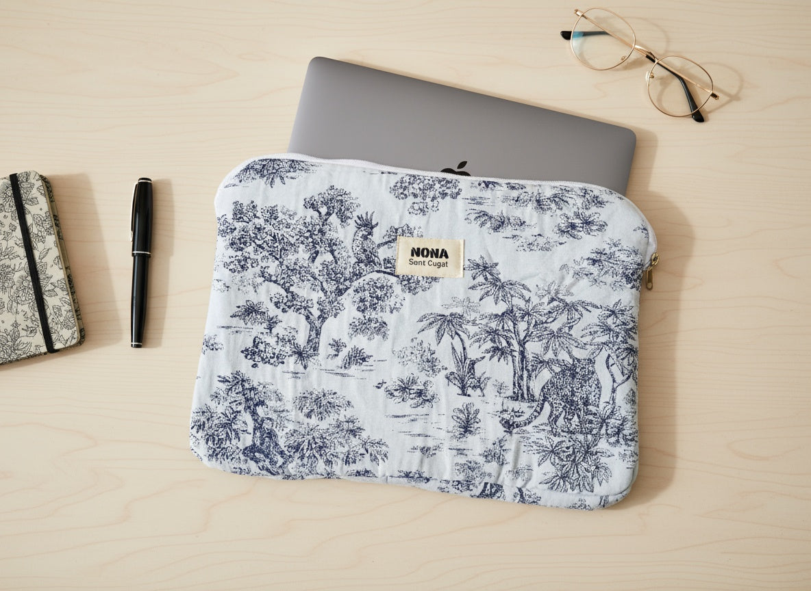 FUNDA ORDENADOR AZUL